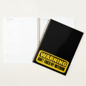 ne touchez pas mon cahier (Devant avec enveloppe)