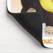 Ne touchez pas mon tapis de souris de singe (Coin)