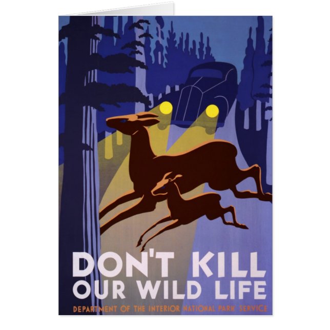 Ne tuez pas notre vie sauvage (Devant)