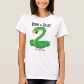 Né un T-shirt serpent (Devant)