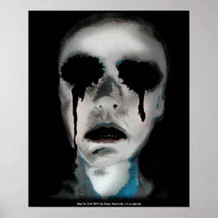 "Ne voir l'aucune" copie mauvaise sur une affiche