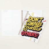 Ne vous comparez pas aux autres" - Motivationnel (Devant avec enveloppe)