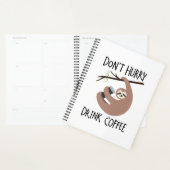 Ne vous dépêchez pas de boire du café (Devant avec enveloppe)