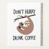 Ne vous dépêchez pas de boire du café (Dos)
