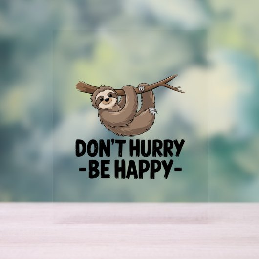 Ne vous dépêchez pas d'être heureux (Neutre)