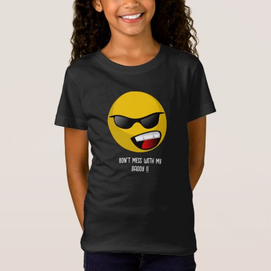 ne vous embêtez pas avec mon t-shirt papa enfants (Devant)