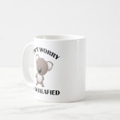 Ne vous inquiétez pas Je suis Koalafied Coffee Mug (Devant gauche)