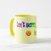 Ne vous inquiétez pas, soyez heureux ! Mug (Devant gauche)