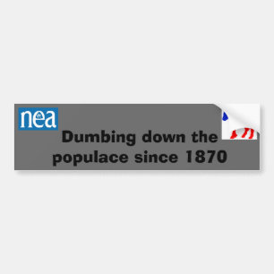 nea & dnc dumpen door de sticker van de bevolking