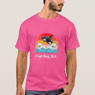 Neah Bay WA Noodlijdende Orka Killer Whale T T-shirt