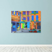 Neal's Yard London canvas kunst (Insitu (Houten vloer))