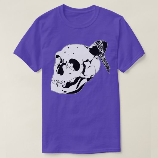 Neandertal Skull Classic TShirt (Design devant)