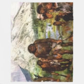 NEANDERTHAL FLEECE DEKEN (Voorkant)