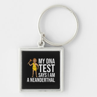 Neanderthaler Caveman Woman Skull Gift Sleutelhanger