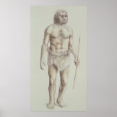 Neanderthaler Man Poster (Voorkant)