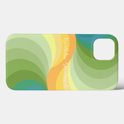 Néanmoins, elle a persisté iPhone / coque ipad (Verso (horizontal))