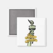 "Néanmoins, elle a persisté" Magnet (Recto/Verso)