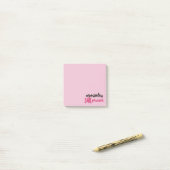 Néanmoins elle a persisté Notes Post-it® 3" x 3" (Sur un bureau)