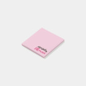 Néanmoins elle a persisté Notes Post-it® 3" x 3" (Incliné)