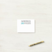Néanmoins elle a persisté post-it est (Sur un bureau)