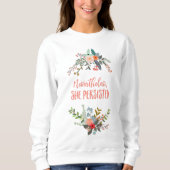 Néanmoins, elle a persisté sweatshirt (Devant)