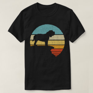 Neapolitaanse Mastiff Eigenaar Retro Honden Puppy T-shirt