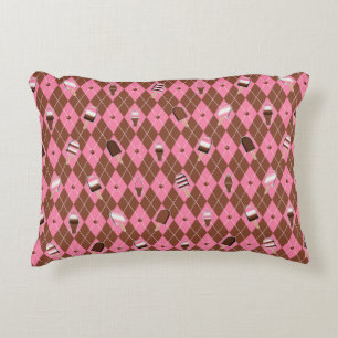 Neapolitaanse Stickers Argyle-16x12 Accent Pillow Decoratief Kussen