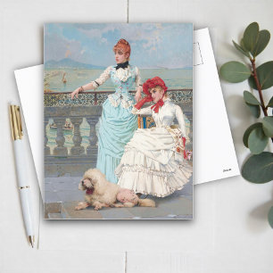 Neapolitan Beauties van Vittorio Matteo Corcos Briefkaart