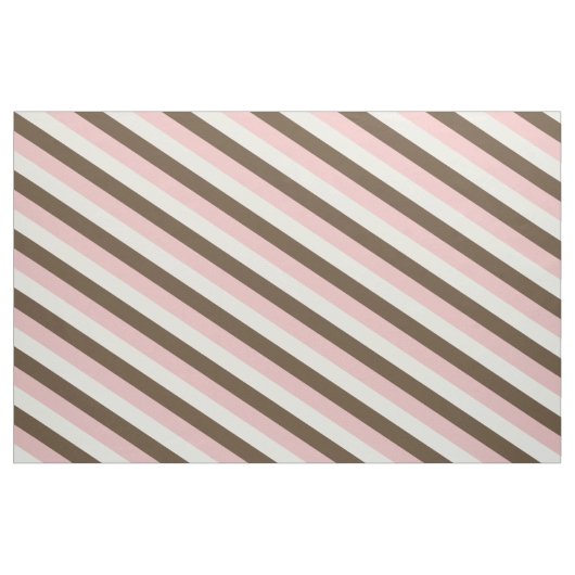 Neapolitan Color Diagonal Stripes Pattern Fabric Stof (Yard (91,4 cm))