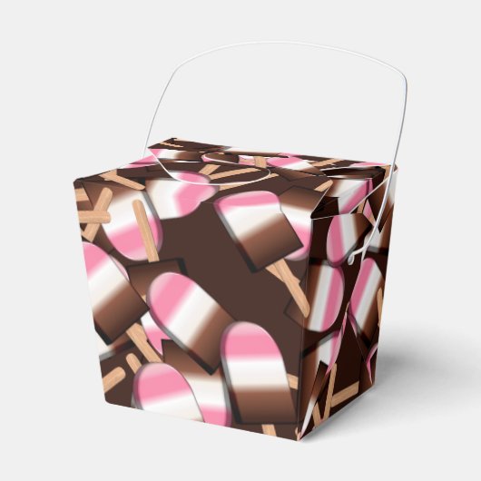 Neapolitan Ice Cream Bars 2-FAVOR BOX Bedankdoosjes (Voorkant Zijde)