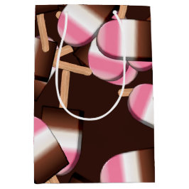 Neapolitan Ice Cream Bars 2-GIFT BAG M Medium Cadeauzakje
