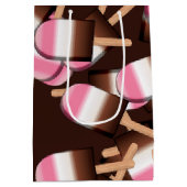 Neapolitan Ice Cream Bars 2-GIFT BAG M Medium Cadeauzakje (Achterkant)