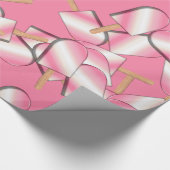 Neapolitan Ice Cream Bars-Straw-Van-GIFT WRAPPING Cadeaupapier (Hoek)