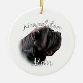 Neapolitan Mastiff mama 2 Keramisch Ornament