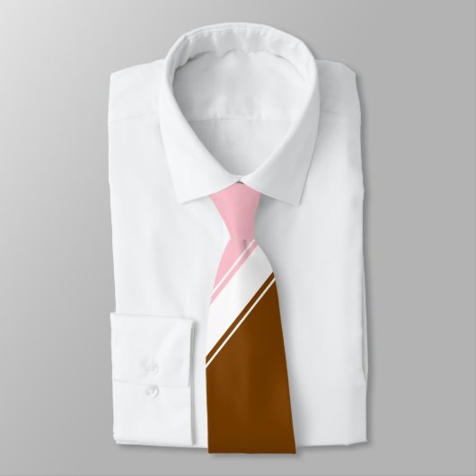 Neapolitan met diagonaal streping stropdas (Gebonden)