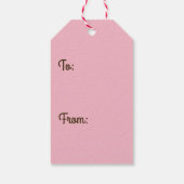 Neapolitan striped gift labels cadeaulabel (Achterkant)