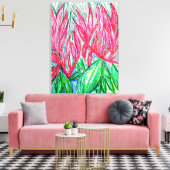 Near Complementary Canvas Afdruk (Insitu (Woonkamer))