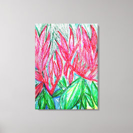 Near Complementary Canvas Afdruk