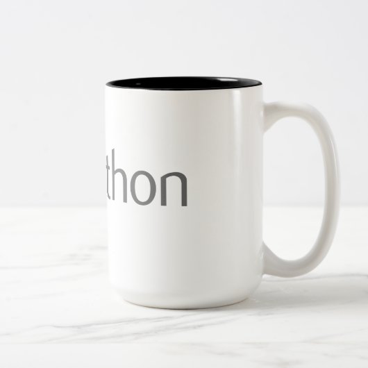 Neat Python Coder Tweekleurige Koffiemok (Rechts)