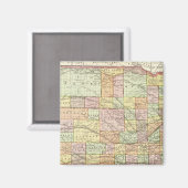 Nebraska 4 magneet (Voorkant / Achterkant)