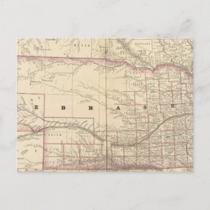 Nebraska 5 briefkaart