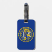 Nebraska Bagagelabel (Achterkant verticaal)