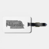 Nebraska Bagagelabel (Achterkant horizontaal)