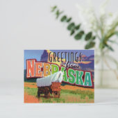Nebraska Briefkaart (Staand voorkant)