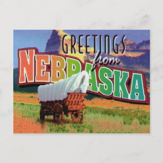 Nebraska Briefkaart (Voorkant)