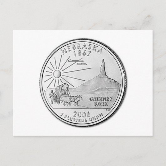 Nebraska Briefkaart (Voorkant)