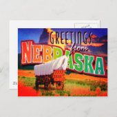 Nebraska Briefkaart (Voorkant / Achterkant)