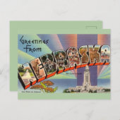 Nebraska Briefkaart (Voorkant / Achterkant)