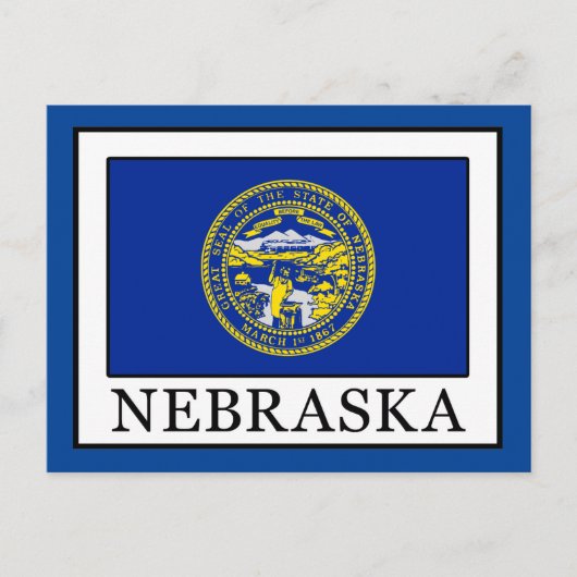 Nebraska Briefkaart (Voorkant)