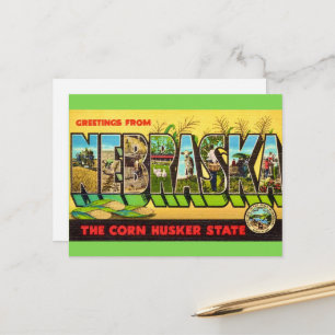  Nebraska Corn Ansichtkaart Briefkaart
